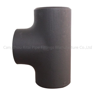 Encaixe de tubulação igual 2&quot; Buttweld de aço suave do T DN600 do DN 200 - 8&quot; Sch40 soldaram