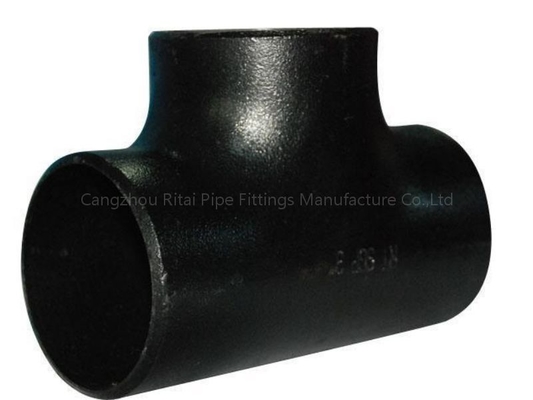 Encaixe de tubulação igual 2&quot; Buttweld de aço suave do T DN600 do DN 200 - 8&quot; Sch40 soldaram