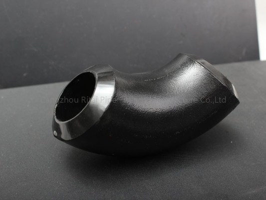 Aço suave do aço carbono dos cotovelos ASTM A234 WPB do encaixe de tubulação de BW ERW