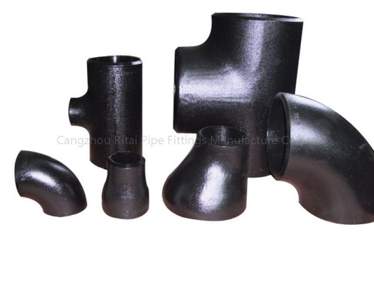 O aço carbono de JIS soldou o tampão de extremidade da tubulação do gás de BW A234 SMLS 15mm dos encaixes de tubulação
