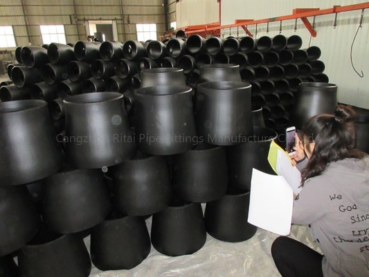 Redutor da tubulação da solda de extremidade da solda do soquete concêntrico para o gasoduto