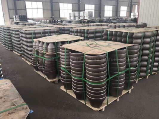 Redutor concêntrico preto da solda de extremidade da CCE dos encaixes SMLS da solda do aço carbono do ANSI Sch 10