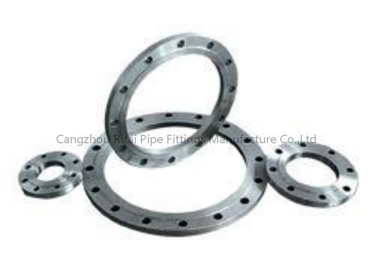SS400 rosqueou o deslizamento da flange da tubulação na polegada levantada JIS 15K 10K Q235 da cara 3