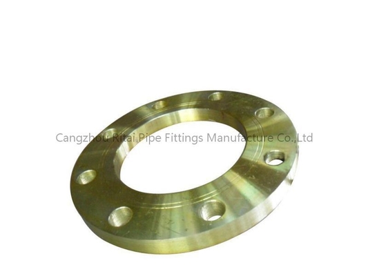 SS400 rosqueou o deslizamento da flange da tubulação na polegada levantada JIS 15K 10K Q235 da cara 3