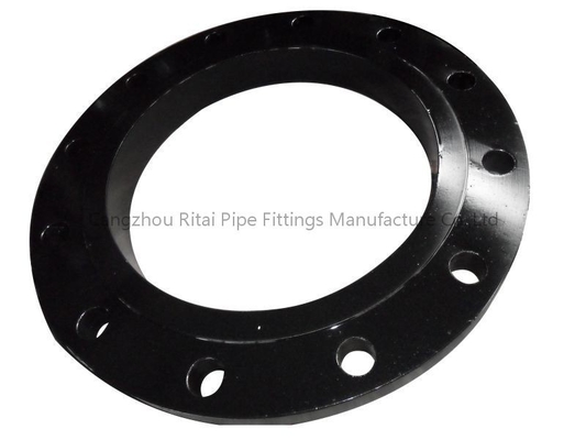 SS400 rosqueou o deslizamento da flange da tubulação na polegada levantada JIS 15K 10K Q235 da cara 3