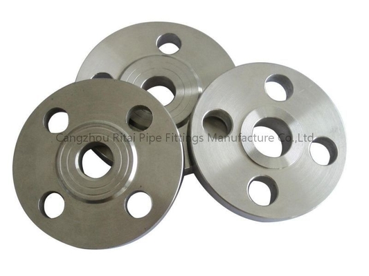 Tipo aço carbono padrão do FF da flange de placa de aço S235JR BS4504 EN1092 RF RT RTJ