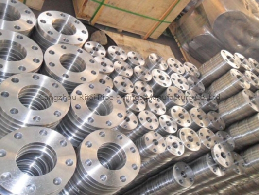 O ANSI B16.5 de ASTM forjou as flanges de aço WN ASSIM THD, 300# aço carbono Lap Joint Flange