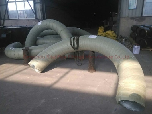 Curvaturas de tubulação de ASME 3D 10D 5D 45 90 aço carbono da soldadura de extremidade de 180 graus