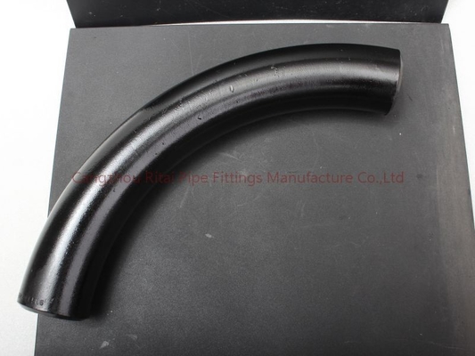 Sch40 Sch80 90 solda do aço carbono A53 106GR.B da curvatura ASTM A105 do cotovelo do grau