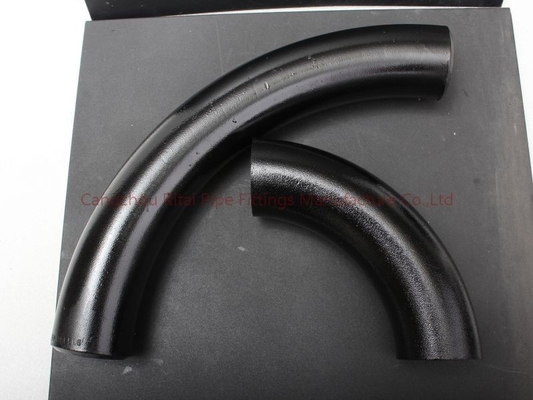 Curvaturas de tubulação de ASME 3D 10D 5D 45 90 aço carbono da soldadura de extremidade de 180 graus