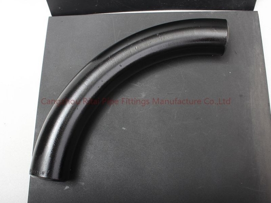 Curvaturas de tubulação de ASME 3D 10D 5D 45 90 aço carbono da soldadura de extremidade de 180 graus