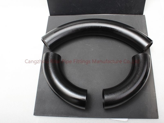 Encaixes de tubo ASTM da solda de extremidade de A53Gr.B A106GR.B DN200 XS SCH80 4 polegadas curvatura de 180 graus