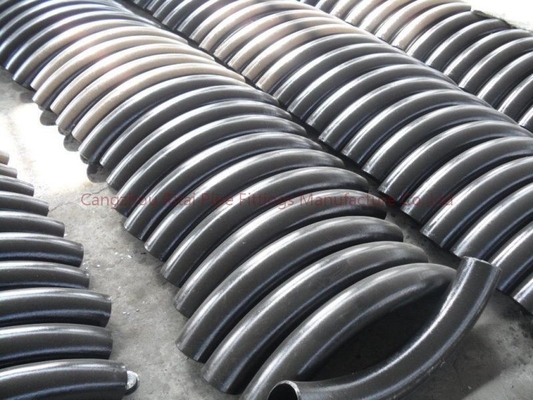 Curvaturas de tubulação API de ASME B16.49 3D 5D 5L GR. B SCH 80 2 polegadas cotovelo de 180 graus