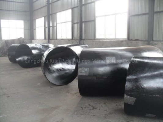 ASTM 180 do cotovelo de aço da soldadura de extremidade do grau aço carbono curto de Sch 100 do raio RT 100%