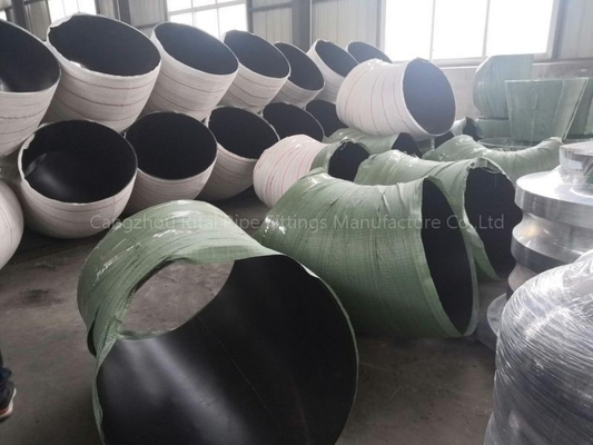 ASTM N.B. 1200 raio curto dos grandes cotovelos da tubulação aço carbono do grande diâmetro de BW de 45 graus