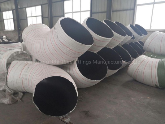 Cotovelos 180 da tubulação de JIS grandes 45 90 aço carbono grande do tamanho do grau A420 WPL6