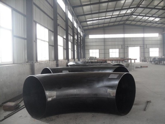 Cotovelos 180 da tubulação de JIS grandes 45 90 aço carbono grande do tamanho do grau A420 WPL6
