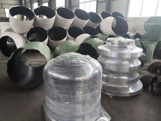 ASTM 180 do cotovelo de aço da soldadura de extremidade do grau aço carbono curto de Sch 100 do raio RT 100%