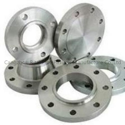 deslizamento de aço de 150# 300# 600# no aço carbono liso ASSIM RF da cara 150LBS da flange