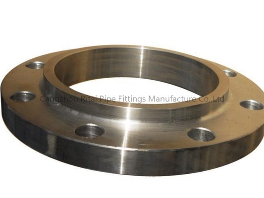 Deslizamento do aço carbono de A105N na flange forjada 1/2” - 48&quot; preto Q235