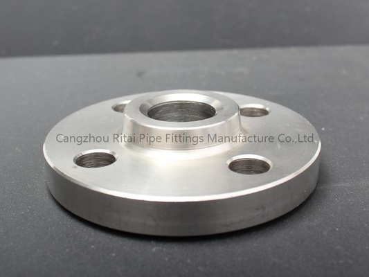 Deslizamento do aço carbono de A105N na flange forjada 1/2” - 48&quot; preto Q235