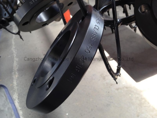 ASME B16.47 aumentou a cara Lap Joint Flange Welding WN FF SCH 80 Ring Type Joint Flange