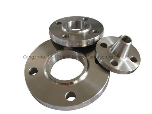 Deslizamento do ANSI B16.5 no pescoço aumentado flange 150# 300# 600# 900# da solda da cara