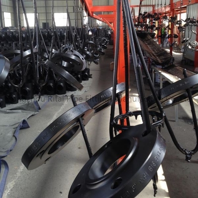 Deslizamento do ANSI B16 5 da flange do aço carbono PN16 em A105N Lap Joint Anti Rust Oil