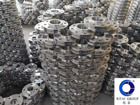 Deslizamento do ANSI B16.5 no pescoço aumentado flange 150# 300# 600# 900# da solda da cara