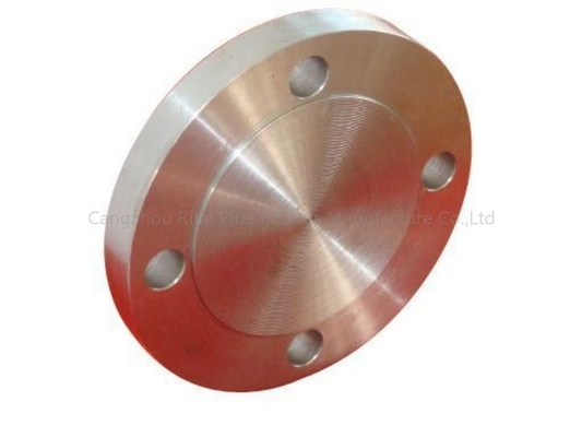ASTM A105 a classe 2500 da flange da tubulação de aço de 6 polegadas, flange cega galvanizada forjou RTJ