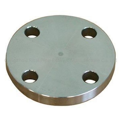 ASTM A105 a classe 2500 da flange da tubulação de aço de 6 polegadas, flange cega galvanizada forjou RTJ