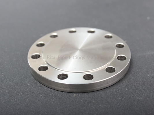 A tubulação do pescoço da solda 300LB flangeia SS400 o aço carbono BS4504 Ring Joint Blind Flange