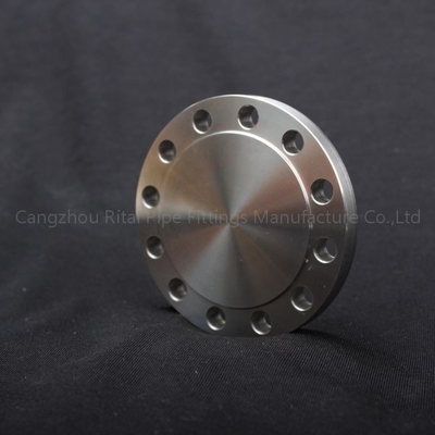 anel traseiro de aço suave da flange cega de 300# 600# A105N, flange de placa do aço carbono do FF
