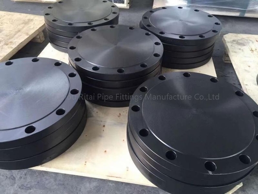 anel traseiro de aço suave da flange cega de 300# 600# A105N, flange de placa do aço carbono do FF