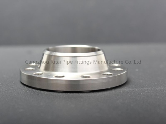 A flange longa aumentada 6 polegadas ASTM A105 do pescoço da solda da cara forjou o aço