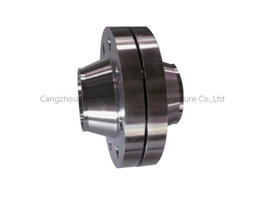 A flange longa aumentada 6 polegadas ASTM A105 do pescoço da solda da cara forjou o aço