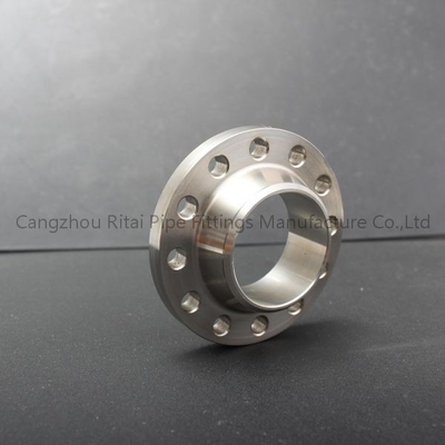 Flange forjada aço carbono de solda da flange do pescoço do Ansi B16.5 do ruído para o encaixe de tubulação