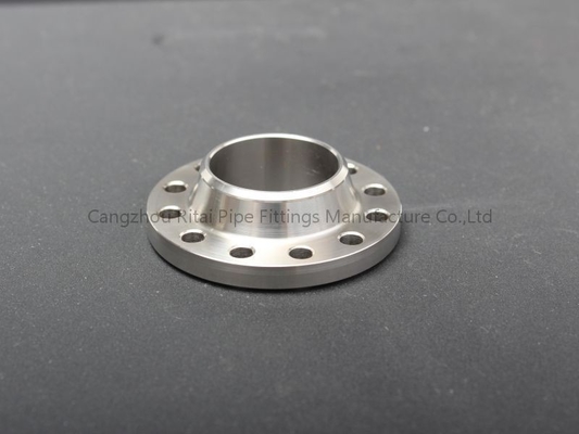 ANSI levantado forjado B16.5 150LBS do aço carbono da flange do pescoço da solda da cara
