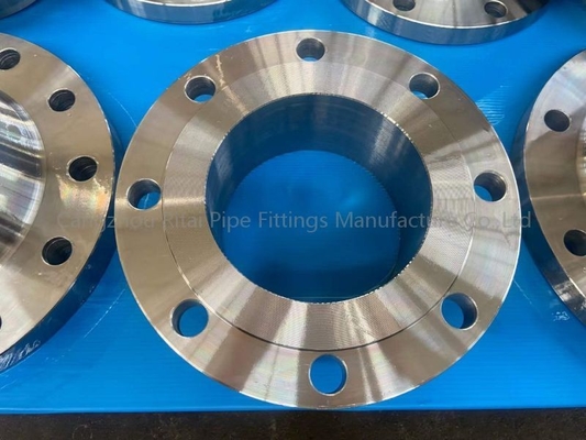 SÉRIE B A105 A105N 150# STD SCH40 DA FLANGE ASTM B16.5 B16.47 DO PESCOÇO DA SOLDA