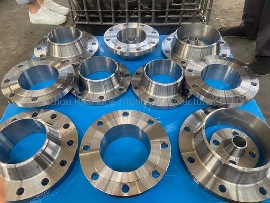 150LB forjou a indústria de solda longa da válvula do pescoço ASTM A105 A105N da flange de aço