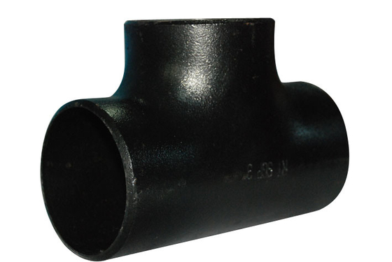 Aço carbono igual P235GH ASTM A234 WPB do T do encaixe de tubulação de SCH 40 em linha reta
