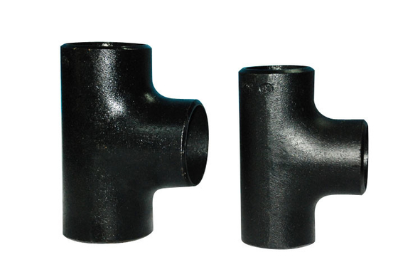 Aço carbono igual P235GH ASTM A234 WPB do T do encaixe de tubulação de SCH 40 em linha reta