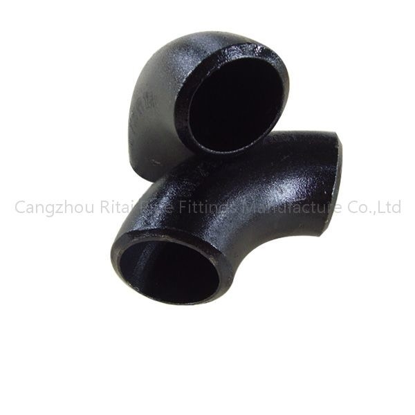 Encaixes B16.9 A234 da solda de extremidade do STD SCH 40 cotovelo longo 1,5 D do raio de 90 graus