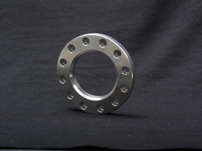 PN6 6 preto de forjadura de aço do ruído A105 5K 10K da flange de placa ASME da polegada
