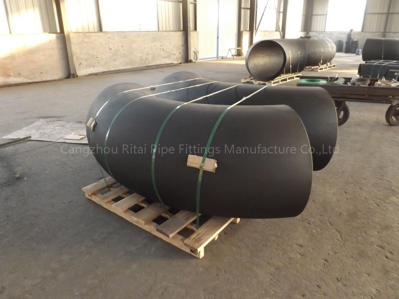 ASTM 180 do cotovelo de aço da soldadura de extremidade do grau aço carbono curto de Sch 100 do raio RT 100%