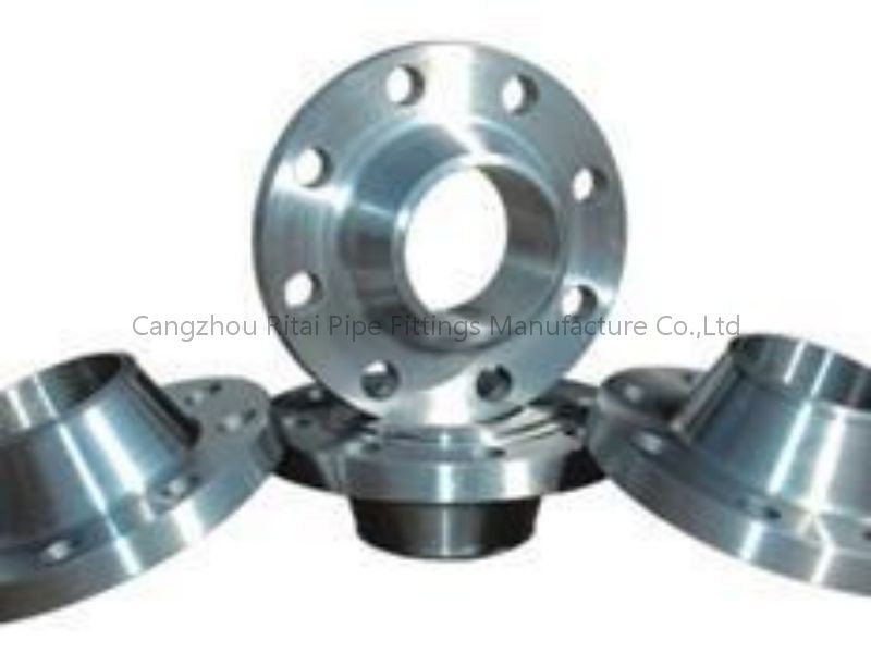 A flange do pescoço da solda de ASTM A105 RTJ 4 polegadas forjou ASME de aço B16.5 Sch40 Sch80